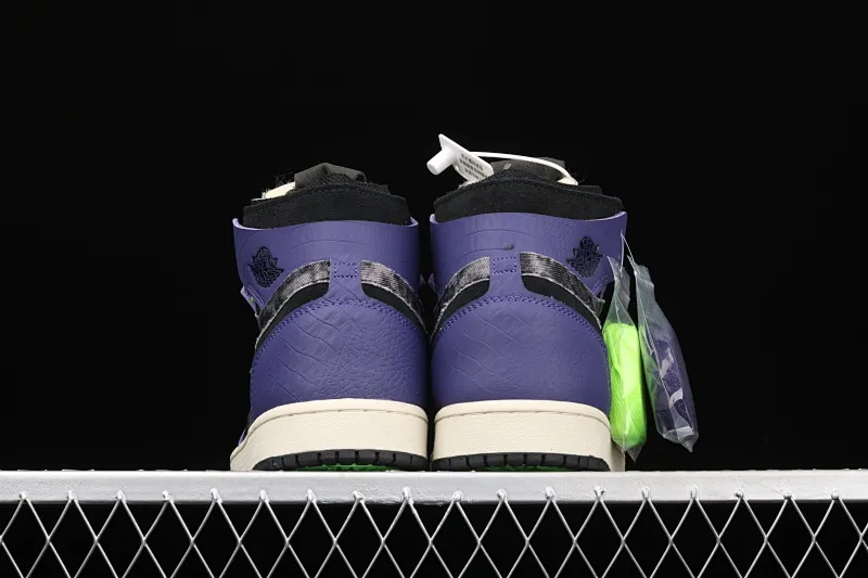 All categories Air Jordan Jordan series basketball shoes Air Jordan 1 High Air Jordan 1 Zoom CMFT "Bayou Boys" AJ1 Joe 1 "No. 1 Zion" water-dyed crocodile purple DC2133-500